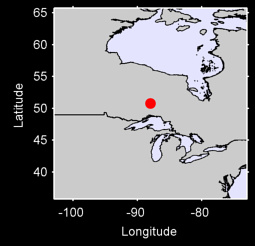 WABOOSE DAM,ON Local Context Map