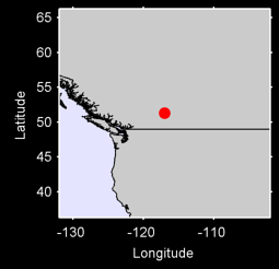 GOLDEN AIRPORT,BC Local Context Map