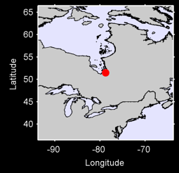 WASKAGANISH AIRPORT Local Context Map