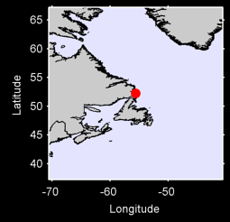 BATTLE HARBOUR LOR,NF Local Context Map