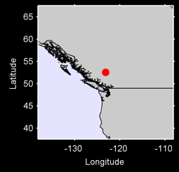 ALEXIS CREEK TAUTRI CRK,BC Local Context Map